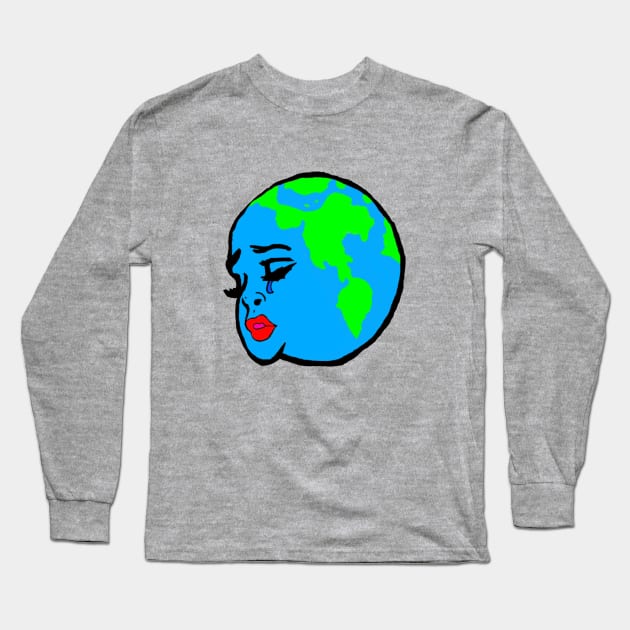 Mother earth Long Sleeve T-Shirt by Fire Valley Designs